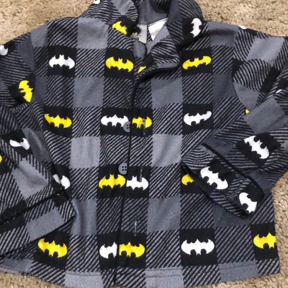 24M Batman flannel pajama set - Picture 2 of 4
